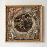 Plakát Heroes of Might and Magic III - Dragons, Archangel & Archdevil (sada 3 kusů)