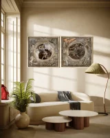 Plakát Heroes of Might and Magic III - Dragons, Archangel & Archdevil (sada 3 kusů)