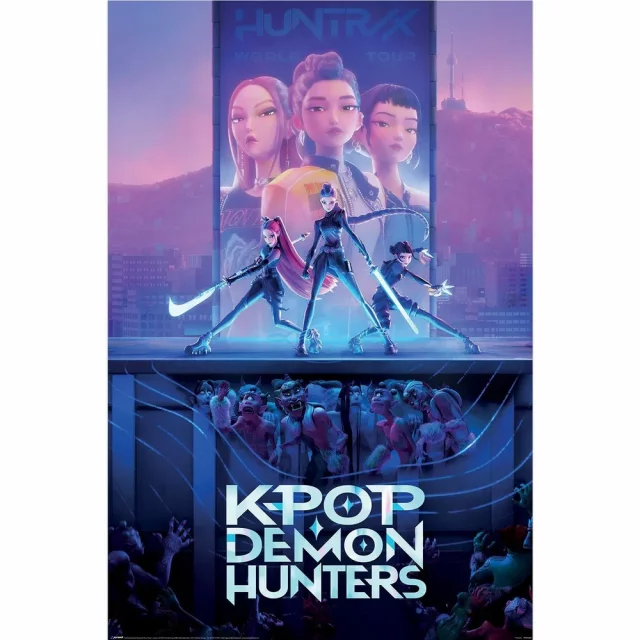 Plakát KPop Demon Hunters - Key Art