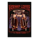 Plakát Stephen Rhodes - Worship Coffee