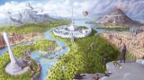 Plakát The Elder Scrolls IV: Oblivion - Imperial City Art Print