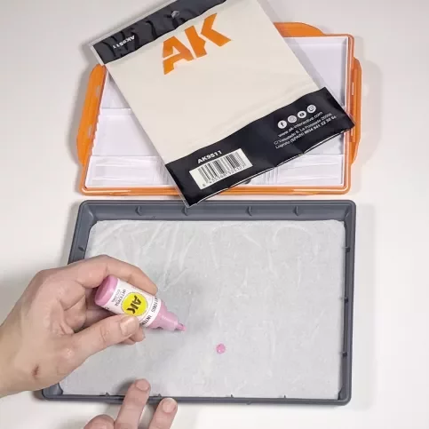 Plastová paleta AK - Wet Palette Humeda