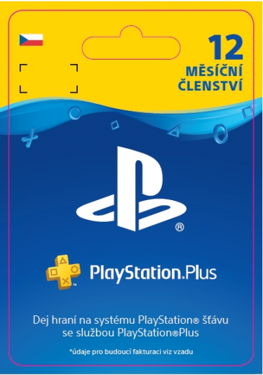 PlayStation Plus - členství na 12 měsíců - 20% sleva (PS4 DIGITAL) (PS4)