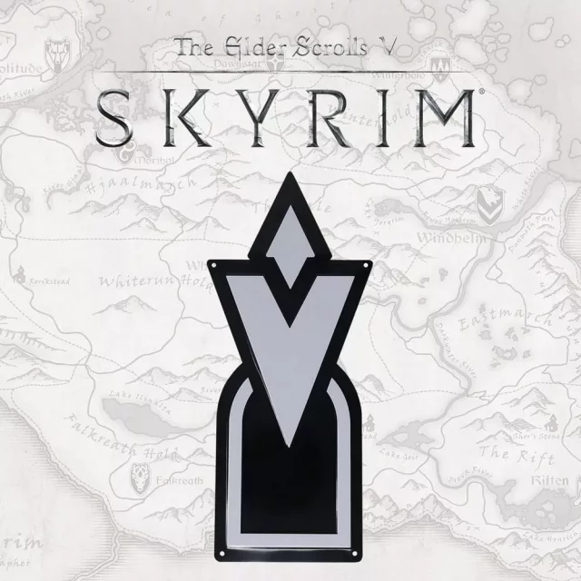 Plechová cedule Elder Scrolls - Skyrim Quest Marker