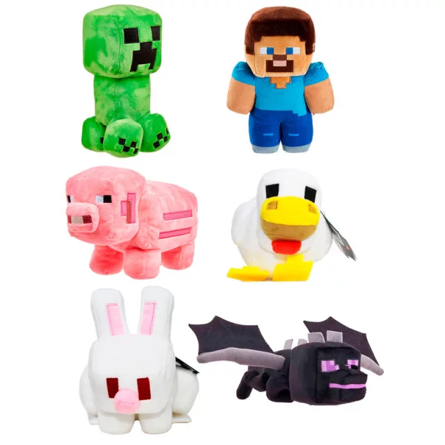 Plyšák Minecraft - Characters (náhodný výběr)