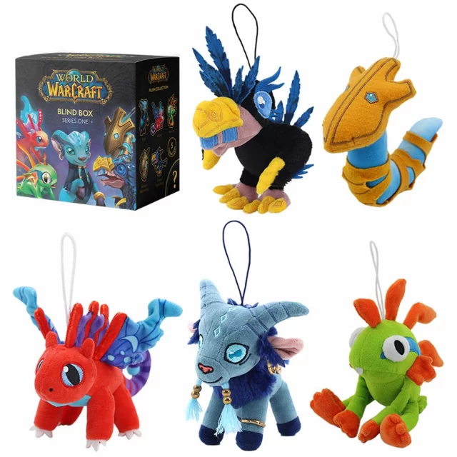 Plyšák World of Warcraft - Plush Hanger Collection (náhodný výběr)
