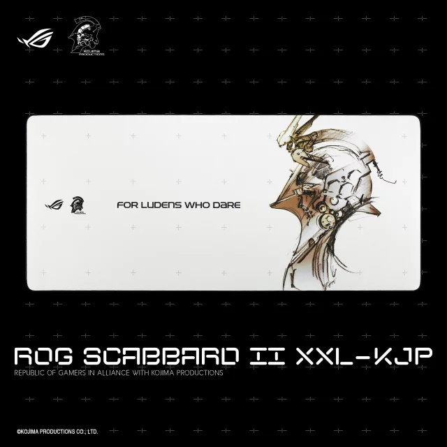 Podložka pod myš ASUS ROG Scabbard II XXL - Kojima Productions