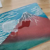 Podložka pod myš Hokusai Katsushika - Red Fuji