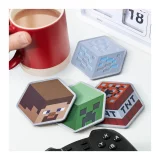 Podtácky Minecraft - Metal Coasters (4 ks)