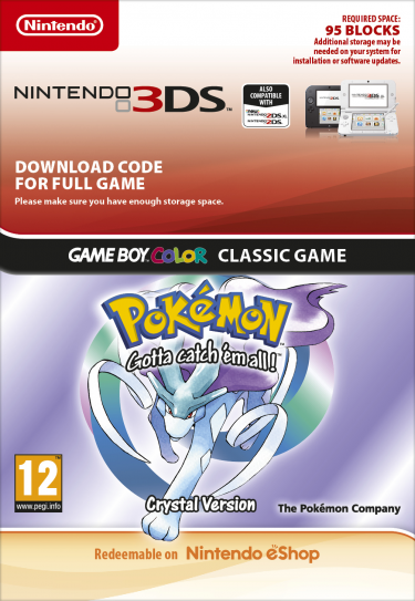 Pokémon Crystal DCC (3DS DIGITAL) (3DS)