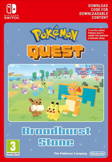 Pokémon Quest Broadburst Stone DLC (SWITCH DIGITAL) (3DS)