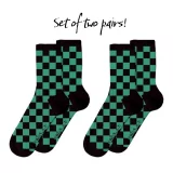 Ponožky Demon Slayer - Tanjiro Kamado (velikost 41/44) (2 páry)