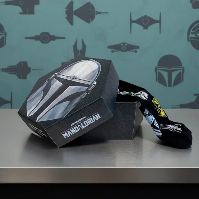 Ponožky the Mandalorian - This is the way (velikost 38/45) (3 páry)