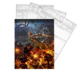 Pořadač Dungeons & Dragons - Character Sheets (2024)