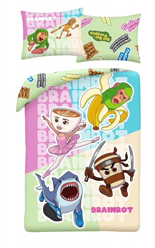 Povlečení Brainrot - Characters