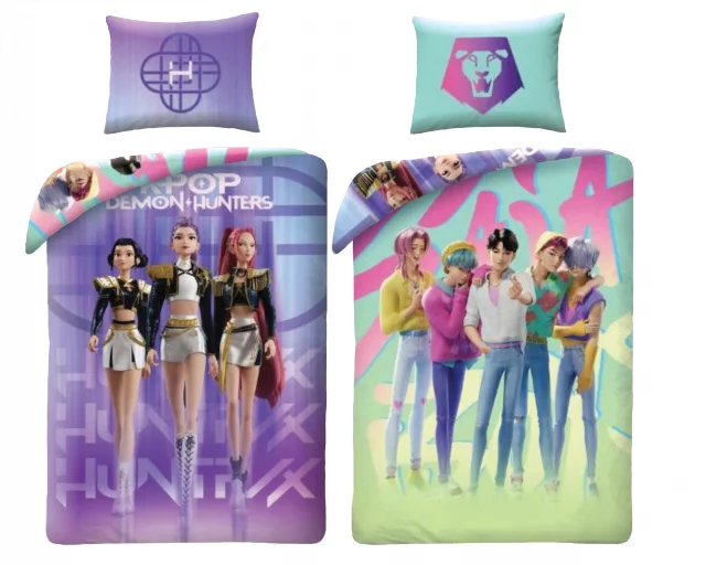 Povlečení KPop Demon Hunters - Huntrix / Saja Boys
