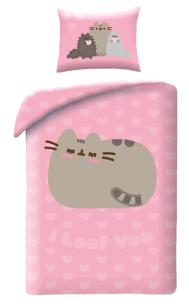 Povlečení Pusheen - I Loaf You