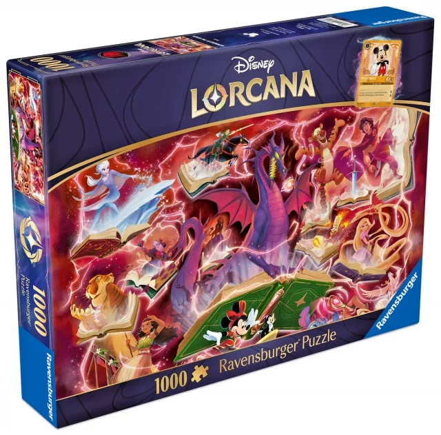 Puzzle Disney - Lorcana: Glimmers of the Realm: Ruby