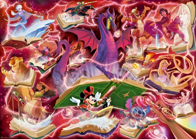 Puzzle Disney - Lorcana: Glimmers of the Realm: Ruby