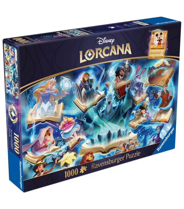Puzzle Disney - Lorcana: Glimmers of the Realm: Sapphire