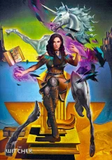 Puzzle Zaklínač - Yennefer & Salvador Dalí (Game Art Chonicles) (Good Loot)