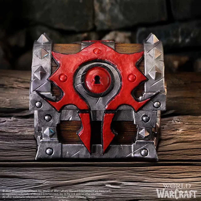 Replika World of Warcraft - Horde War Chest Box (Nemesis Now)