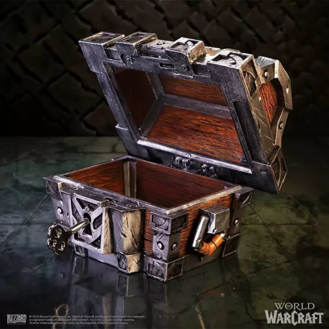 Replika World of Warcraft - Silverbound Treasure Chest Box (Nemesis Now)