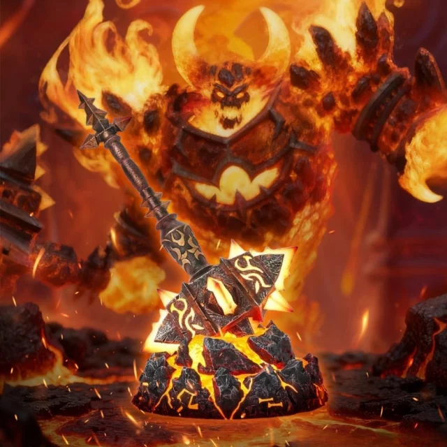 Replika World of Warcraft - Sulfuras, Hand of Ragnaros (HEX Collectible)