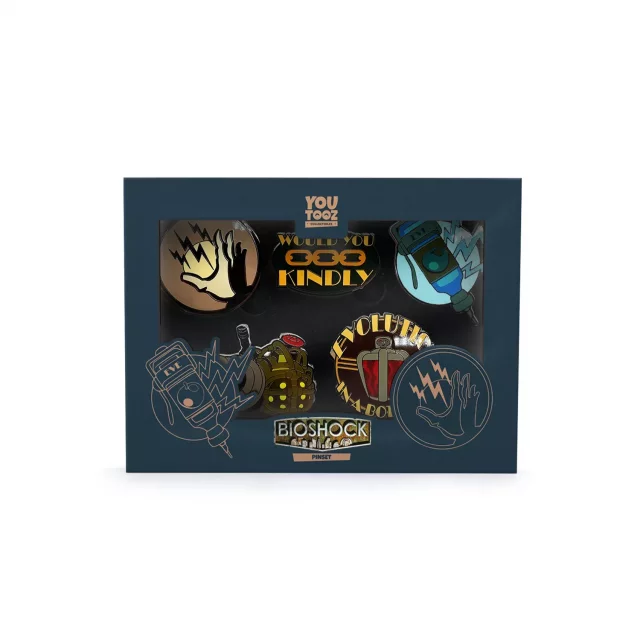 Sada odznaků Bioshock - Bioshock Pin Set (Youtooz)