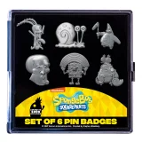 Sada sběratelských odznaků SpongeBob Squarepants - Characters (6 ks)