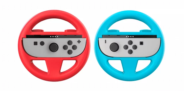 Sada volantů pro ovladače Joy-Con 2 - Red & Blue