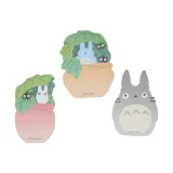 Samolepící bloček Ghibli - Totoro set (3 ks) (My Neighbor Totoro)