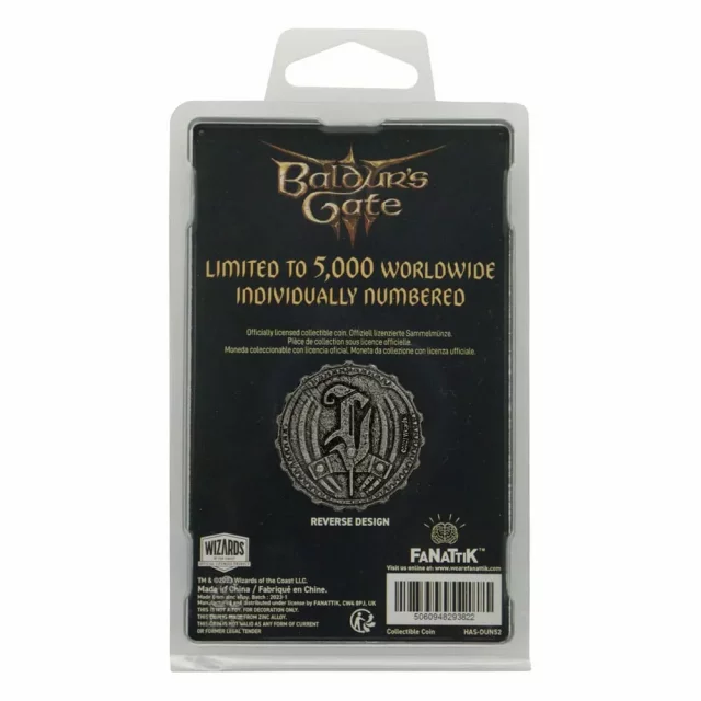 Sběratelská mince Dungeons & Dragons - Baldur's Gate Soul Coin