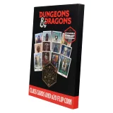 Sběratelská mince Dungeons & Dragons - D20 Flip Coin + Class Cards (mince + karty)