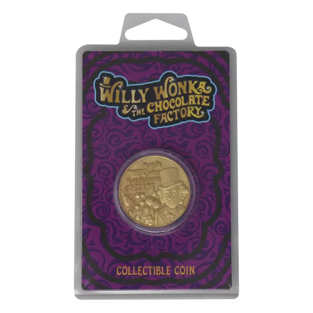 Sběratelská mince Willy Wonka & the Chocolate Factory