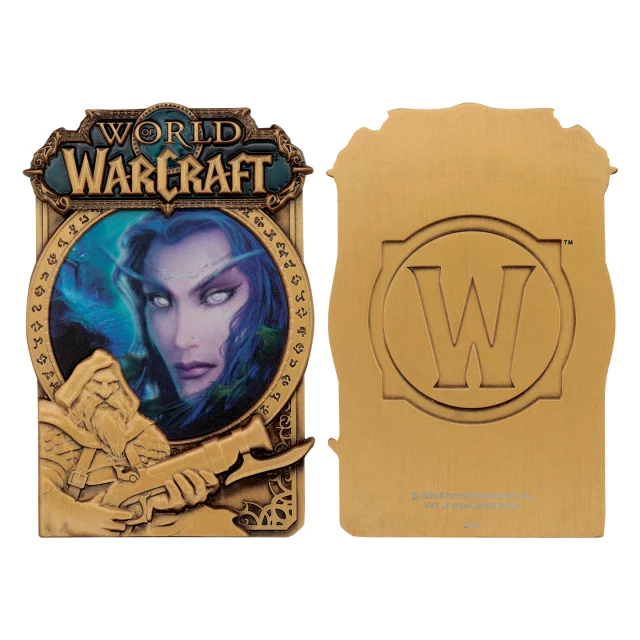 Sběratelská plaketka World of Warcraft - Limited Edition Cover Ingot