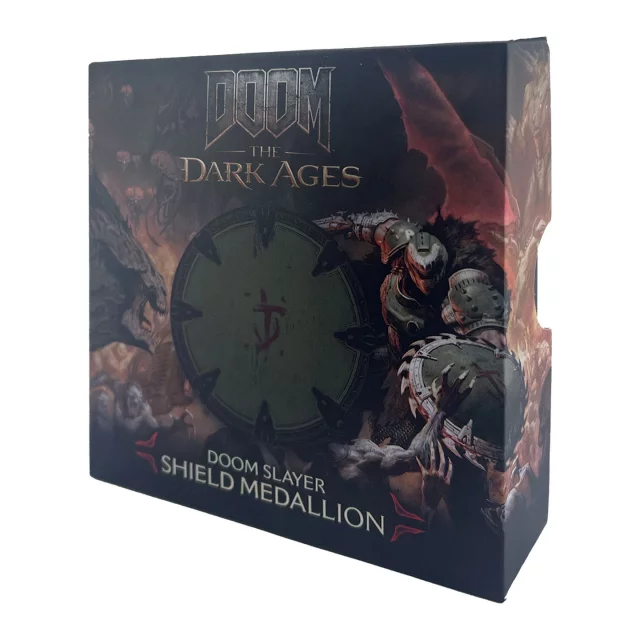 Sběratelský medailon Doom: The Dark Ages - Saw Shield