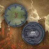 Sběratelský medailon Doom: The Dark Ages - Saw Shield