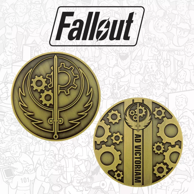Sběratelský medailon Fallout - Brotherhood of Steel