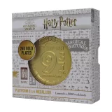 Sběratelský Medailon Harry Potter - Platform 9 3/4 Limited Edition (pozlacený)