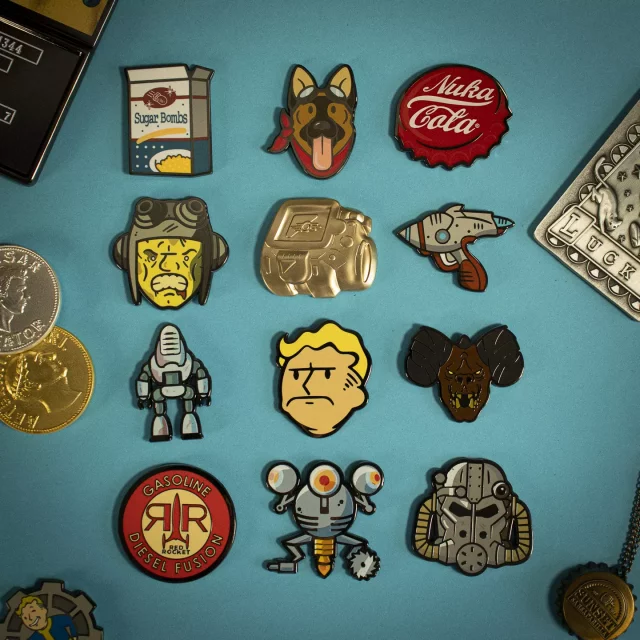 Sběratelský odznak Fallout -Mystery Pin Badge Limited Edition (náhodný výběr)