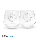 Sklenice Pokémon - Espeon & Umbreon