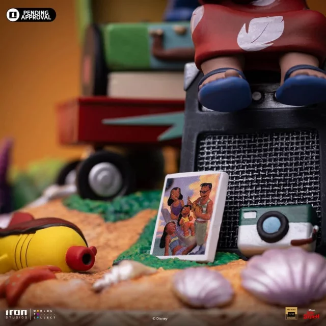 Ručně malovaná socha