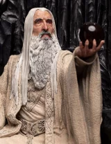 Socha Lord of the Rings - Saruman the White on Throne 1/6 (Weta Workshop)