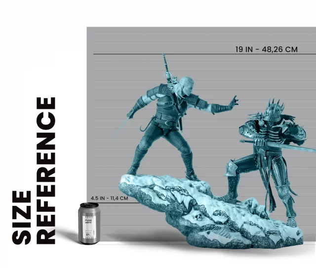 Socha Zaklínač - Geralt vs Eredin 1/6 (PureArts)