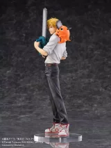 Soška Chainsaw Man - Denji & Pochita S-Fire Statue 1/7 (Sega)