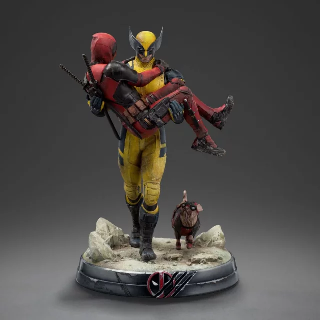Soška Deadpool - Deadpool & Wolverine Deluxe Art Scale 1/10 (Iron Studios)