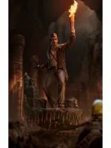 Soška Indiana Jones - Indiana Jones Deluxe (Iron Studios)