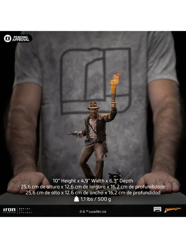Soška Indiana Jones - Indiana Jones (Iron Studios)