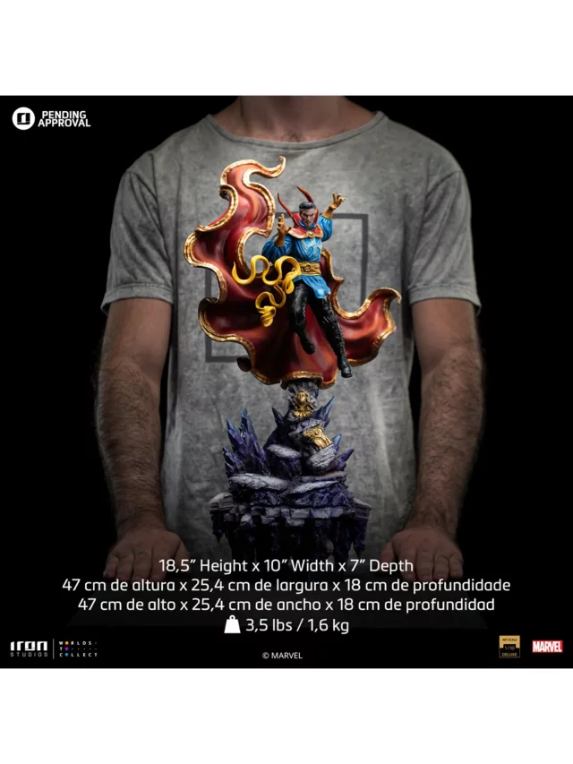 Soška Marvel - Dr. Strange Deluxe (Iron Studios)